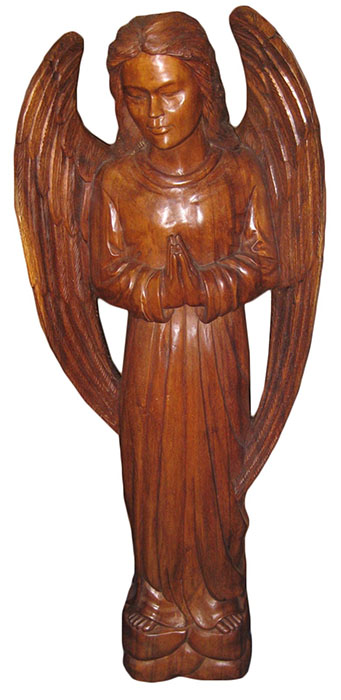 Wooden Angel - Click Image to Close